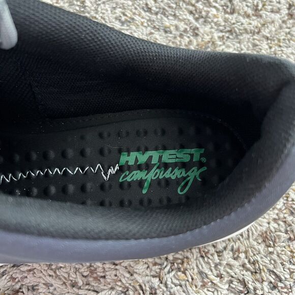 Hytest Men's Safety Footwear Nano Toe Athletic Size 9.5 Faded Grey - Picture 9 of 10